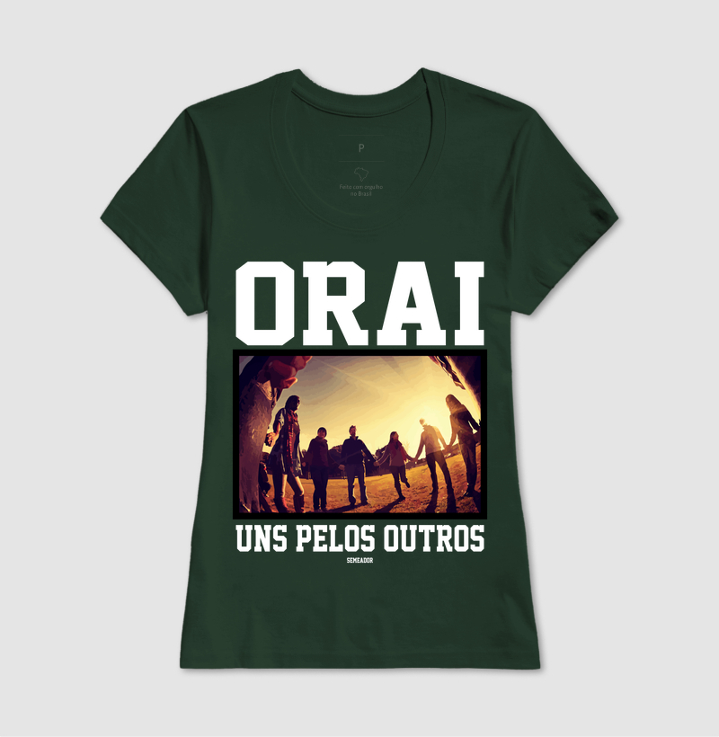 Camiseta Cristã Orai Uns Pelos Outros - Imagem 13