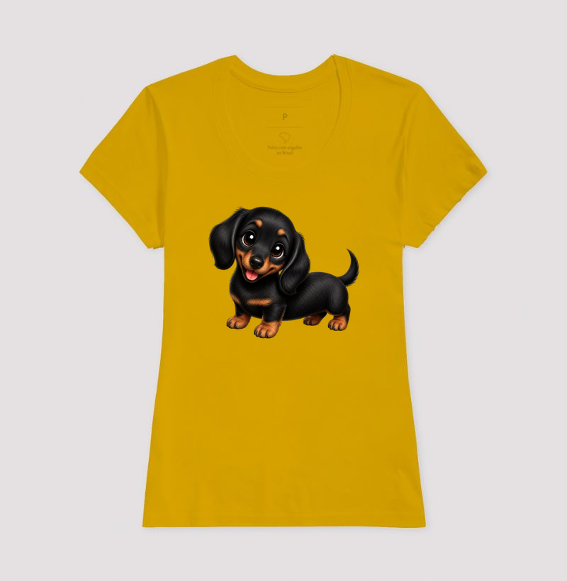 Dachshund Preto - Desenho Animado - Imagem 15