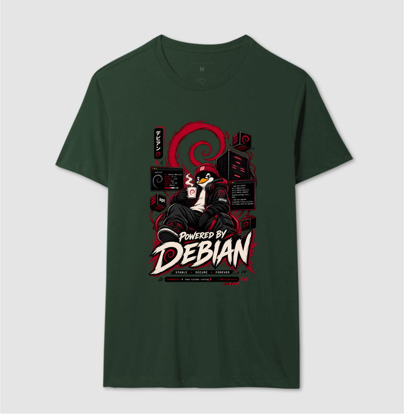 Powered by Debian — Stable, Secure, Forever - Imagem 10