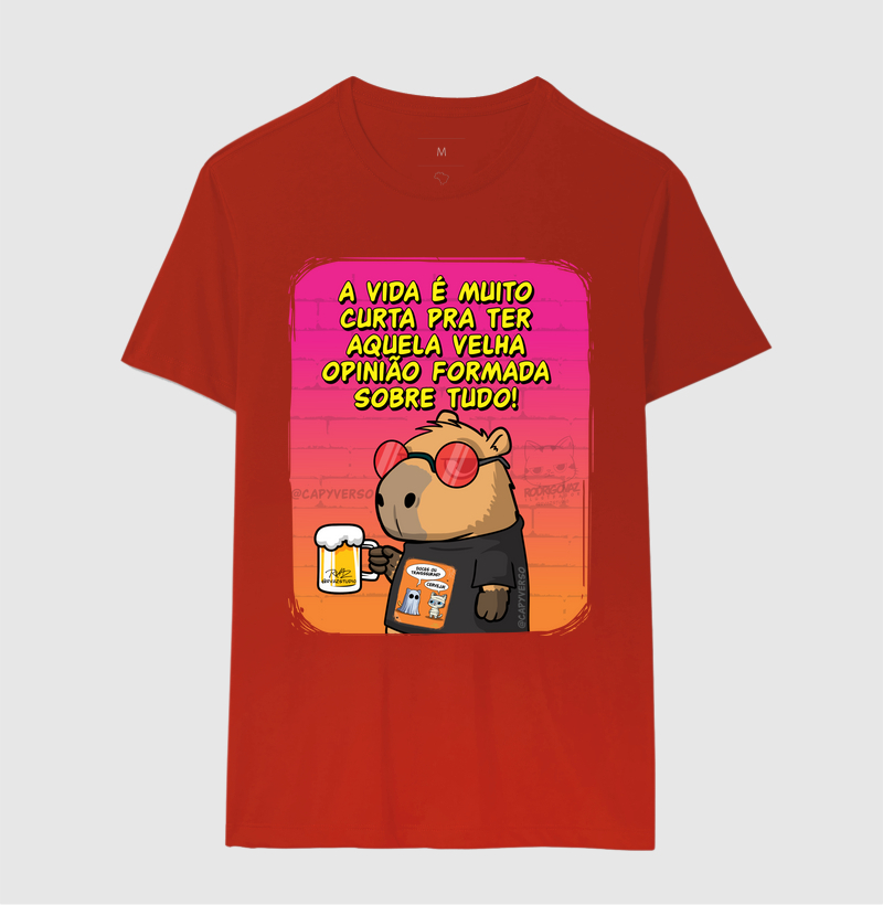 Camiseta Capivara Opinião - Imagem 10