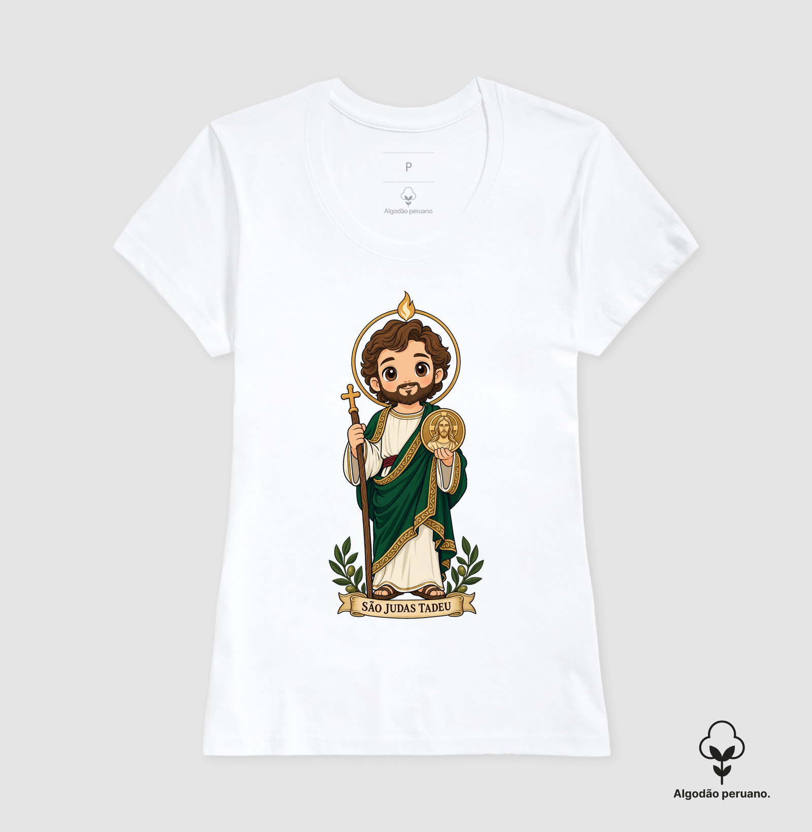 São Judas tadeu estilo chibi - Imagem 3