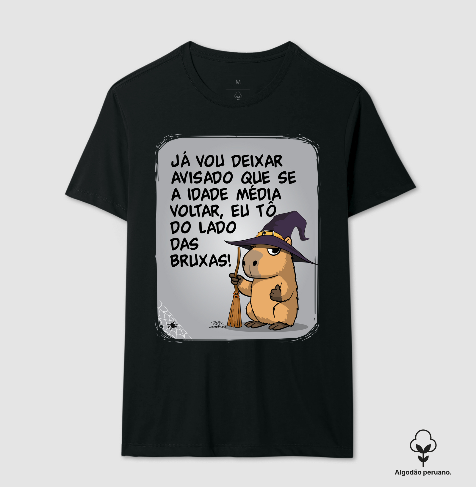 Camiseta Capivara Bruxas - Imagem 4