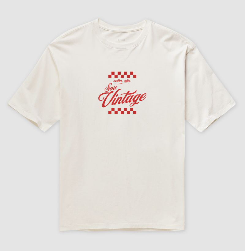Velho, não. Sou Vintage (Oversized) - Imagem 4