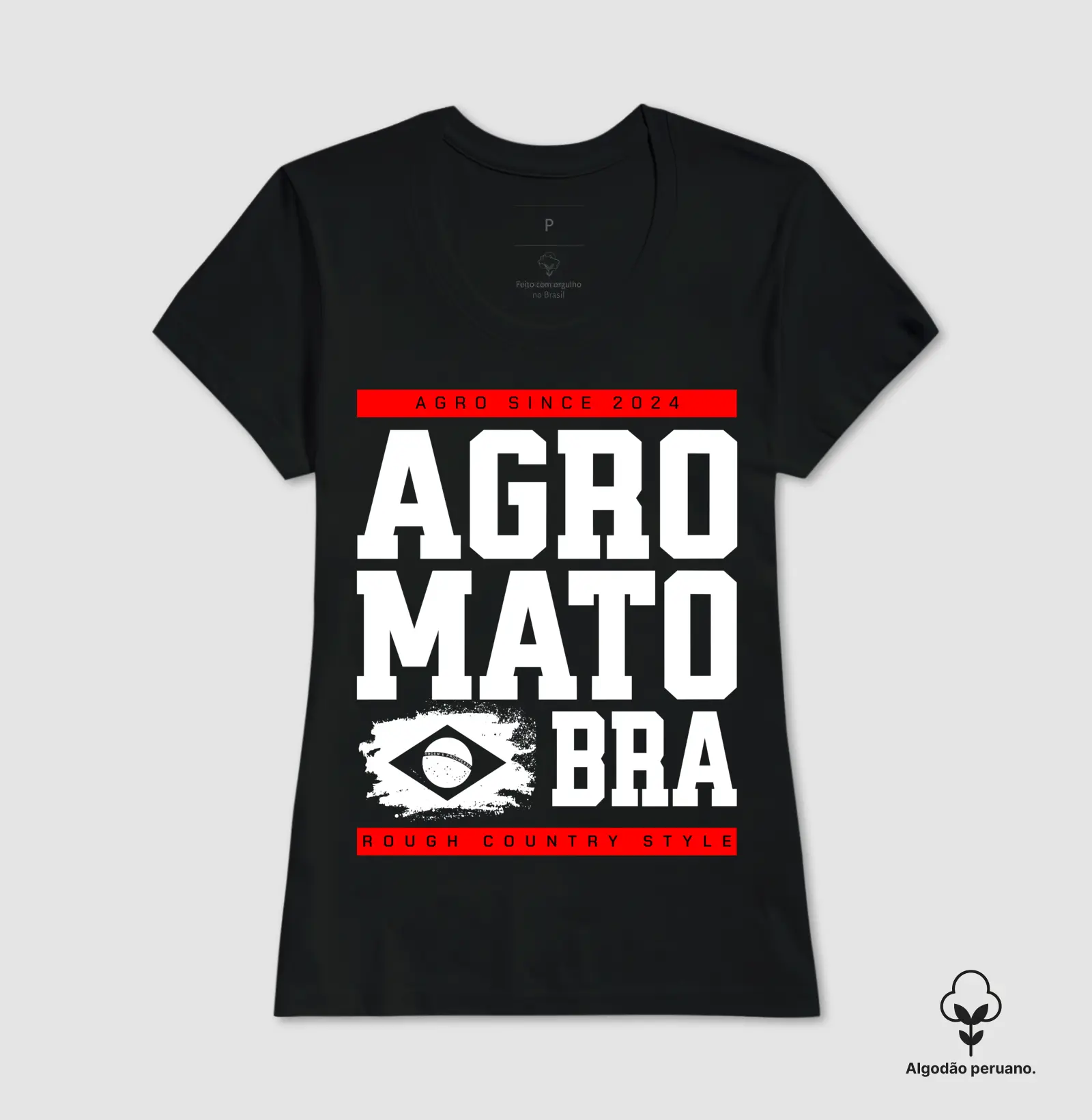 Camiseta Algodão Peruano Agro Mato - Imagem 3