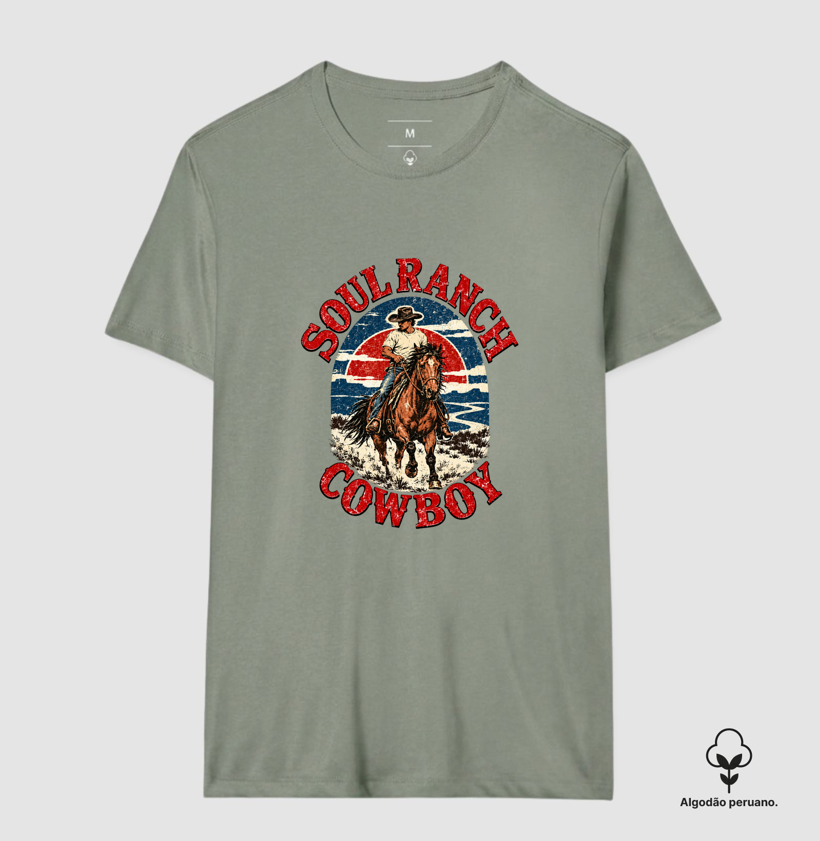 Camiseta em Algodão Peruano Alma de Cowboy - Imagem 5