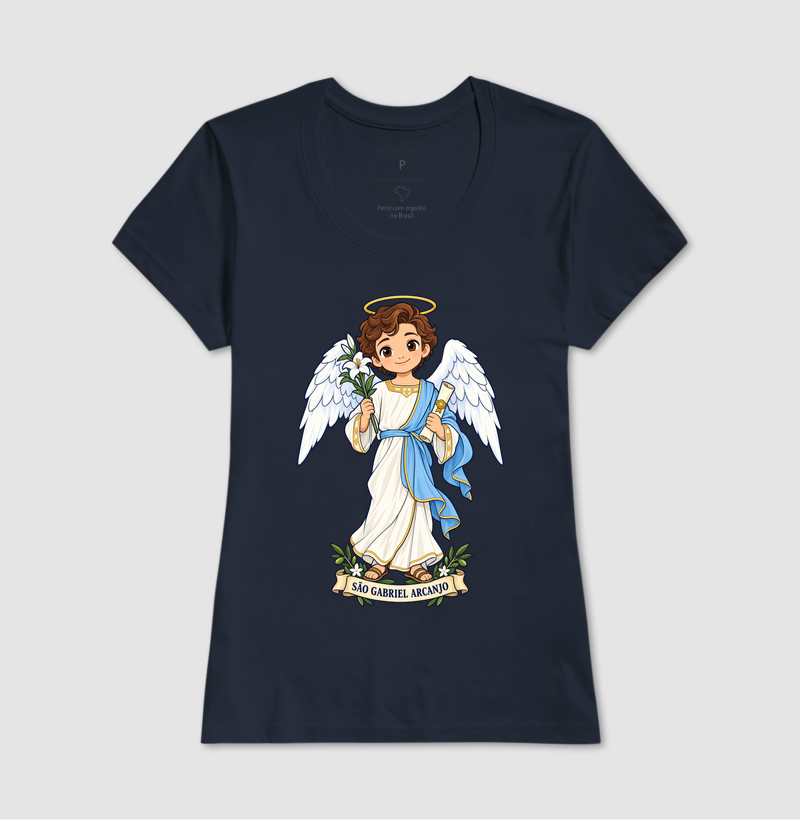 São Gabriel Arcanjo estilo chibi - Imagem 7