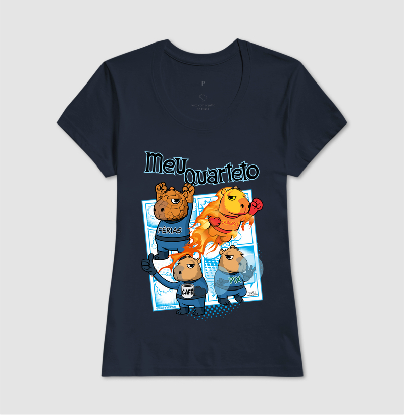 Camiseta Capivara Quarteto - Imagem 7