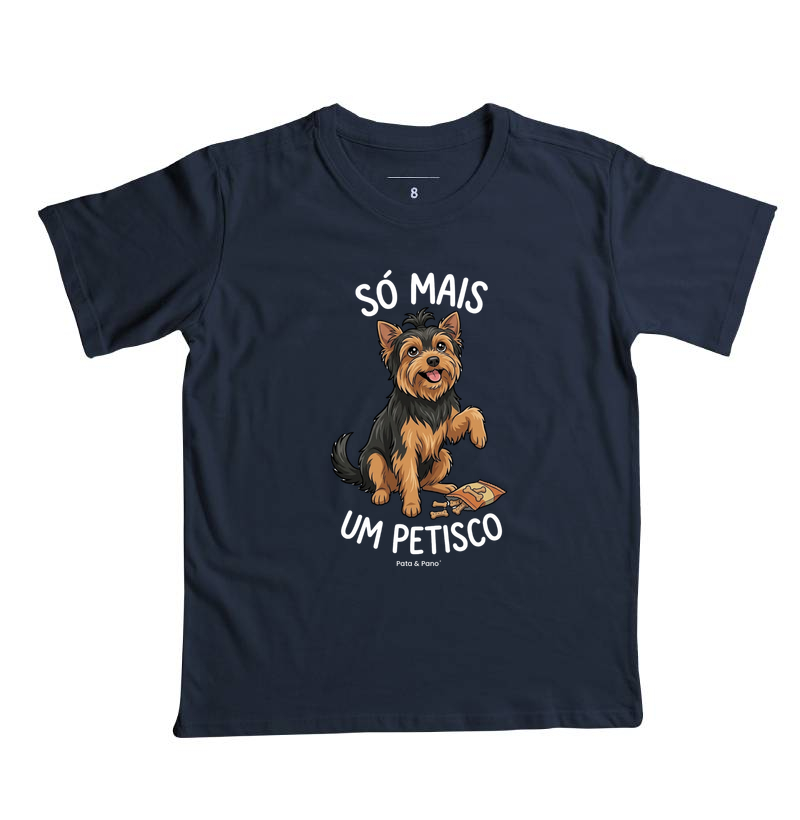 CAMISETA INFANTIL YORKSHIRE PETISCO - Imagem 2