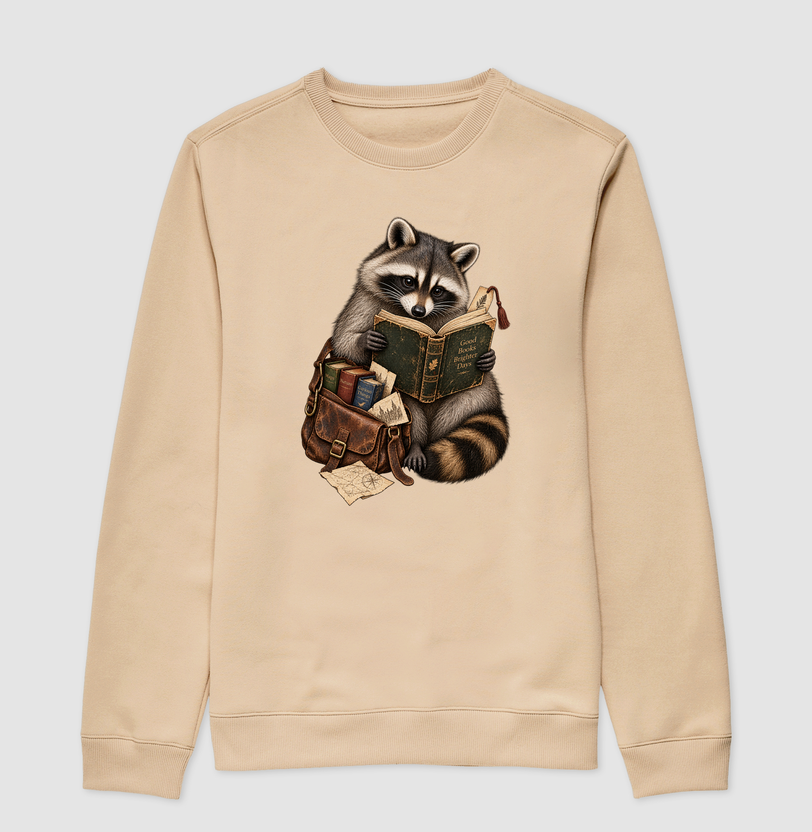 Camiseta Guaxinim Leitor - Imagem 3