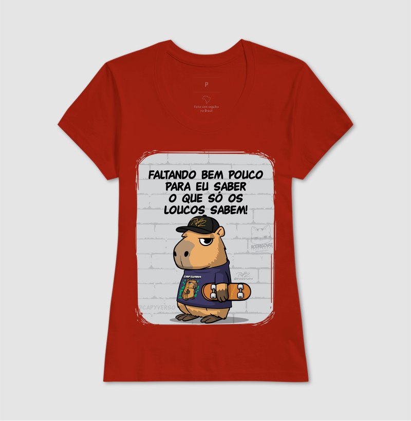 Camiseta Capivara só os loucos - Imagem 11