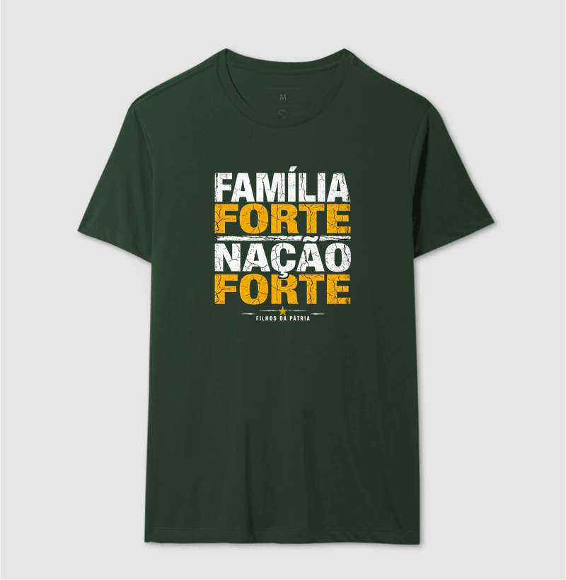 Camiseta Familia Forte Nação Forte |  Filhos da Patria - Imagem 7