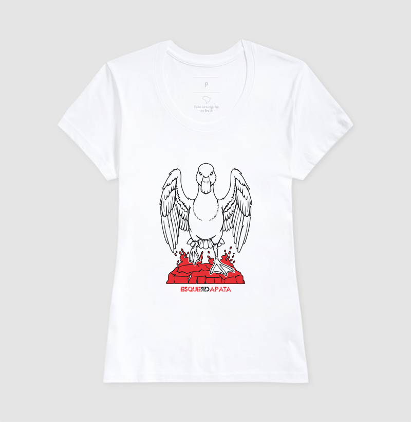 Camiseta Pata em Algodão | EsquerdaPata - Imagem 8