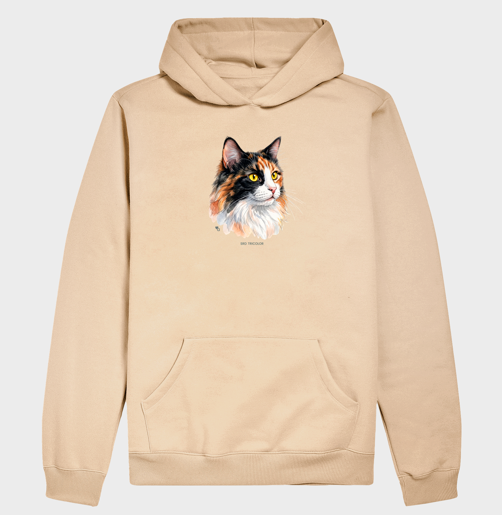 Gatos - SRD Tricolor - Moletom Hoodie - Imagem 7