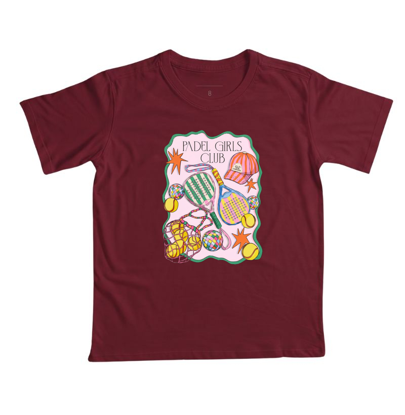 Camiseta Feminina Padel Girls Club Retrô - Imagem 7