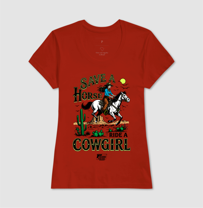 Save a Horse Ride a Cowgirl Pólvora com Blush - Imagem 12