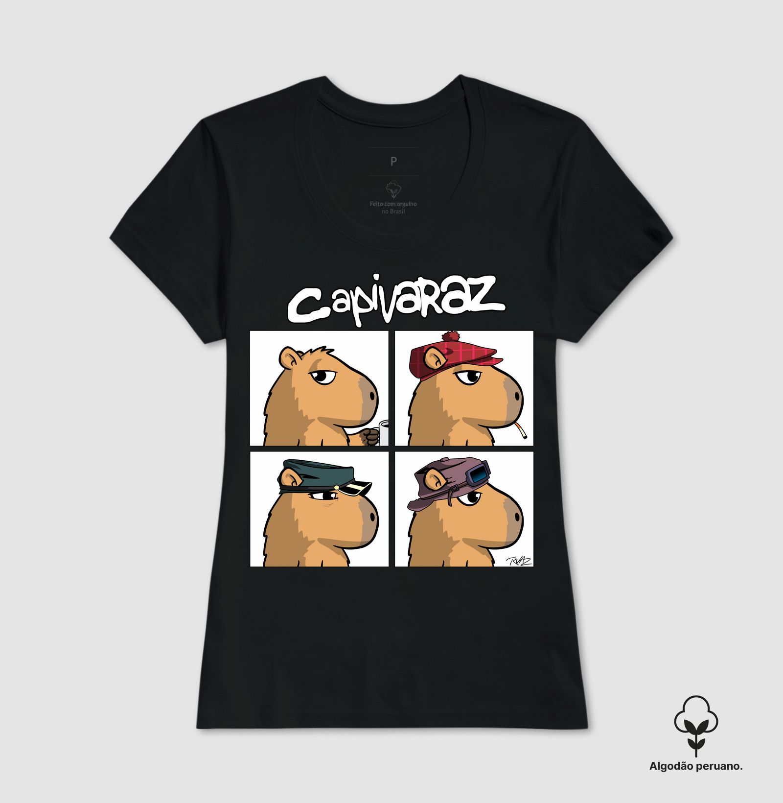 Camiseta Capivaraz - Imagem 5