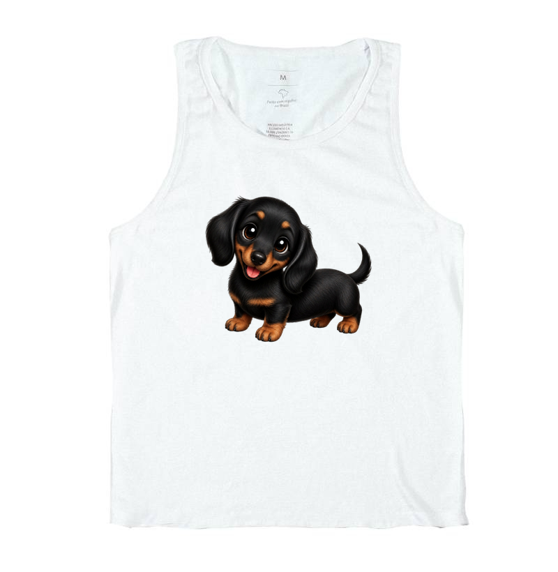Dachshund Preto - Desenho Animado - Imagem 2