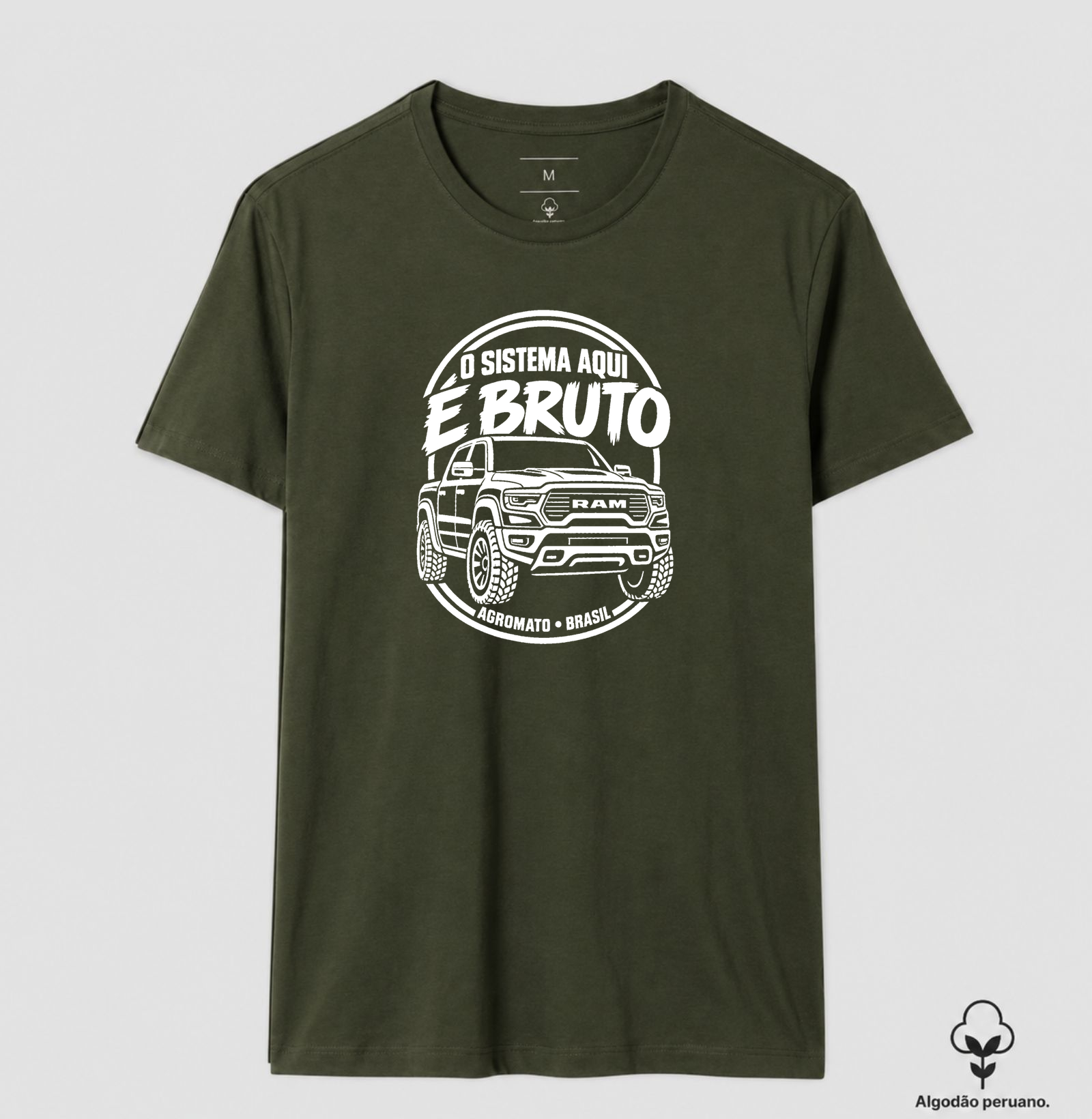 Camiseta O Sistema Aqui é Bruto - Imagem 9