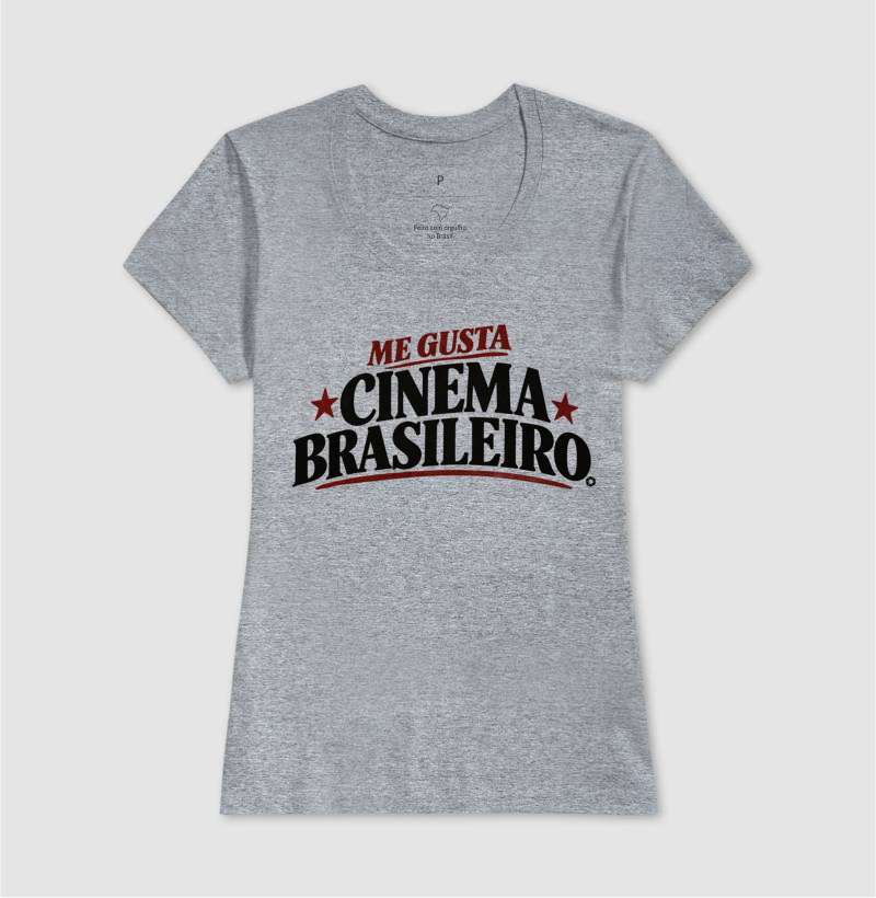 Camiseta Me Gusta Cinema Brasileiro - Imagem 9