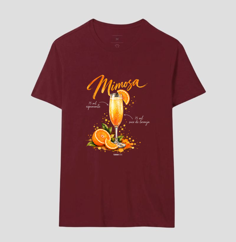 Camiseta Mimosa – Drink com Espumante e Suco de Laranja - Imagem 14