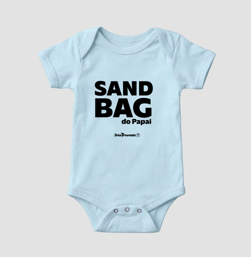 Body bebê Sand Bag Papai - Imagem 6