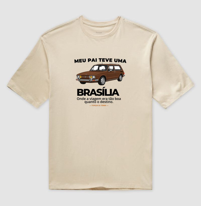 Meu pai teve uma - BRASÍLIA - marrom - Imagem 3