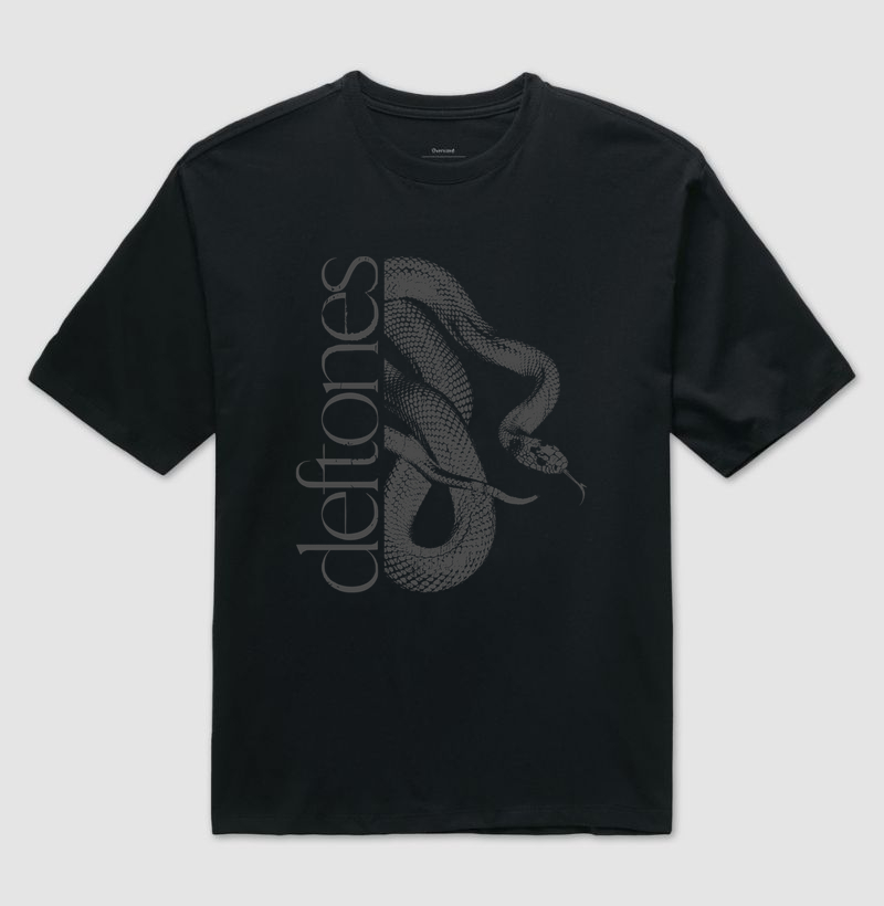 Oversized Unissex - Deftones Private Music - Imagem 2