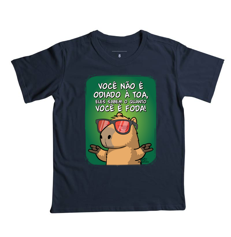 Camiseta Capivara Você é Foda - Imagem 5