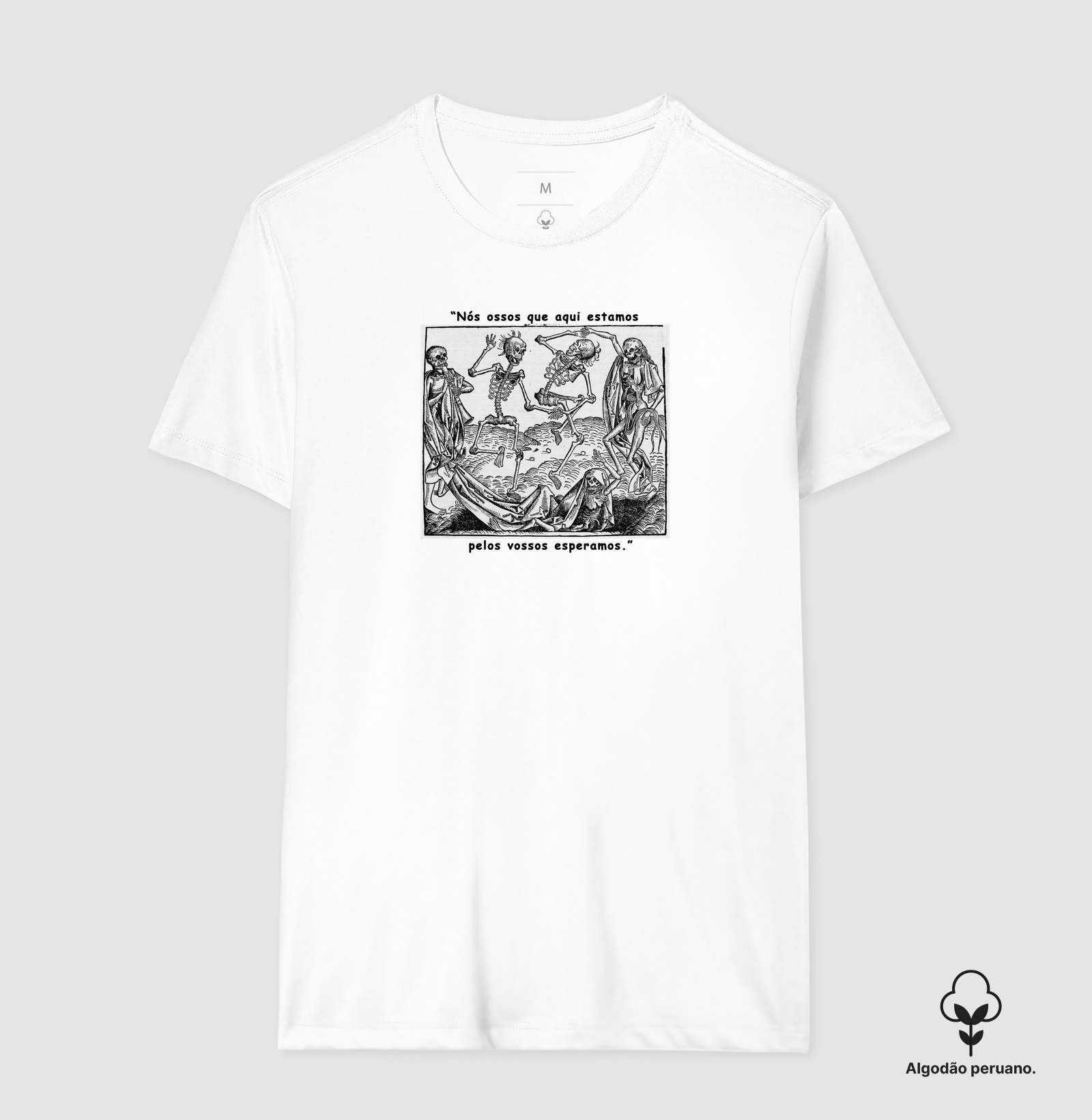 Camiseta Algodão Peruano Memento Mori II - Imagem 5