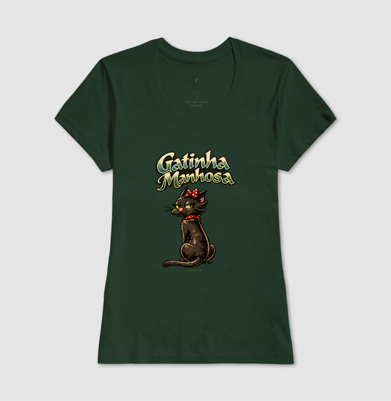 Camiseta Gatinha Manhosa | OxenteWear - Imagem 7