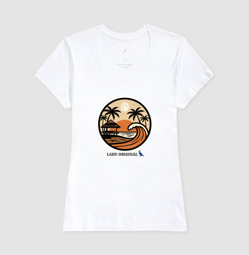“Vista o pôr do sol, o som das ondas e o charme do Nordeste com a estampa Lahu Original. Um design que carrega o calor, a beleza e a alma das praias brasileiras — feita para quem vive o verão o ano inteiro.” - Imagem 5