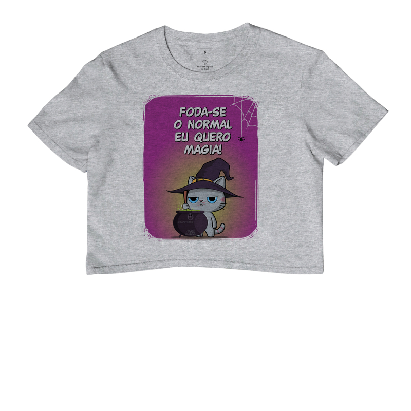 Camiseta Gato Sincero Magia - Imagem 6