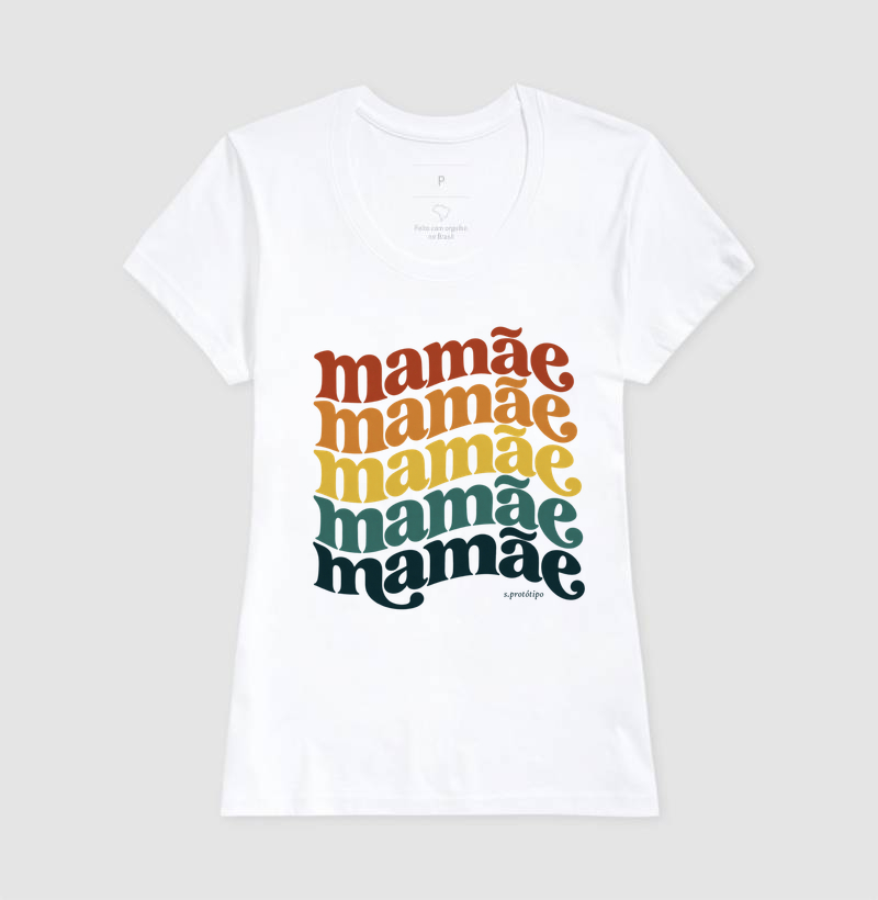 Camiseta Mamãe Retrô - Imagem 3
