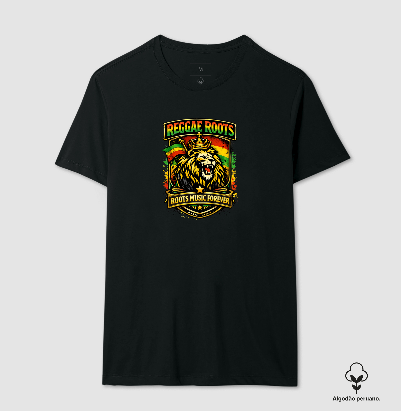 Camiseta Roots Music Forever.  Coleção Reggae Music. Masculina e Feminina. Algodão Peruano. - Imagem 10
