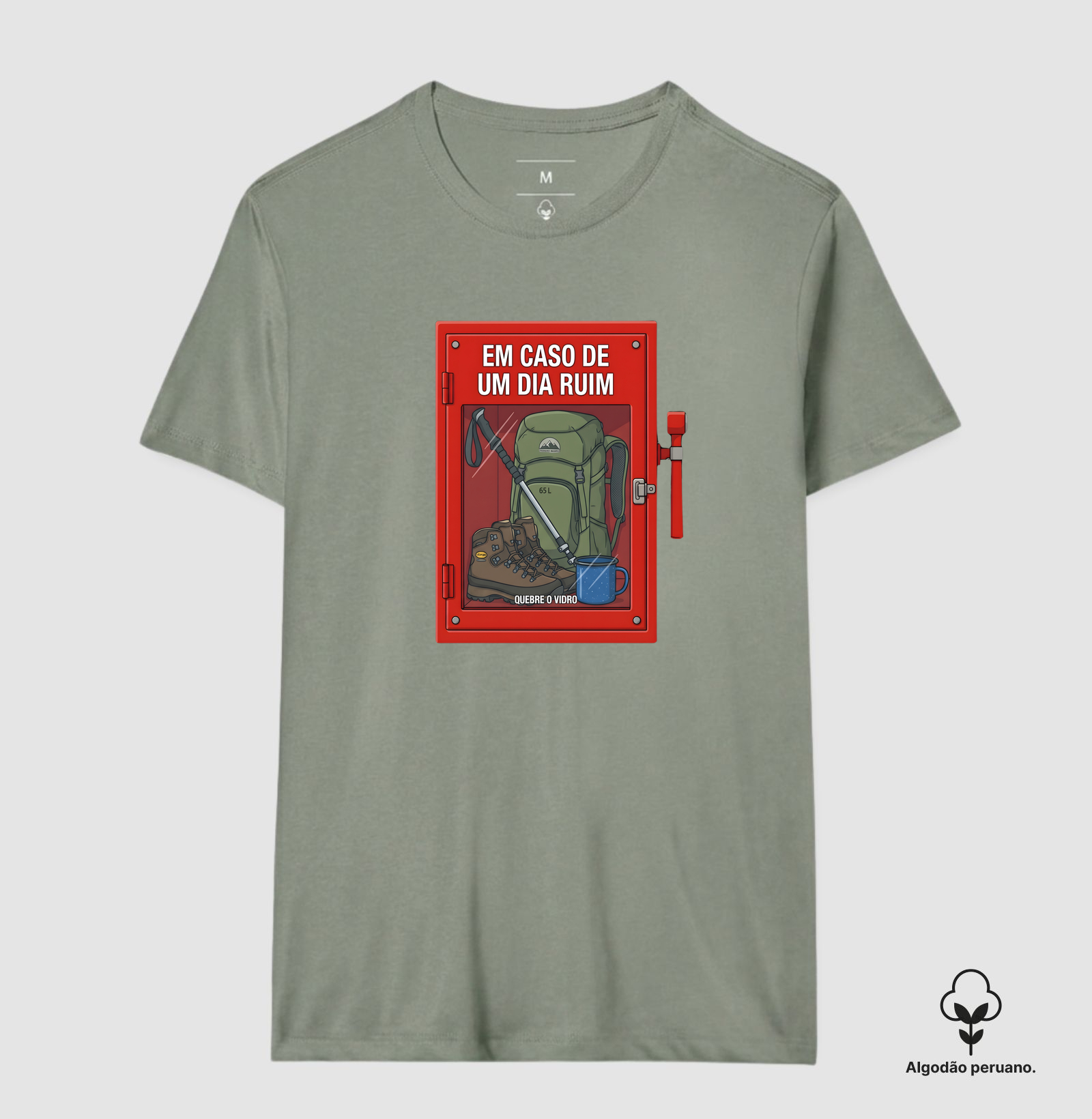 Camiseta Alma Outdoor | Em Caso de Dia Ruim Trilha - Imagem 8