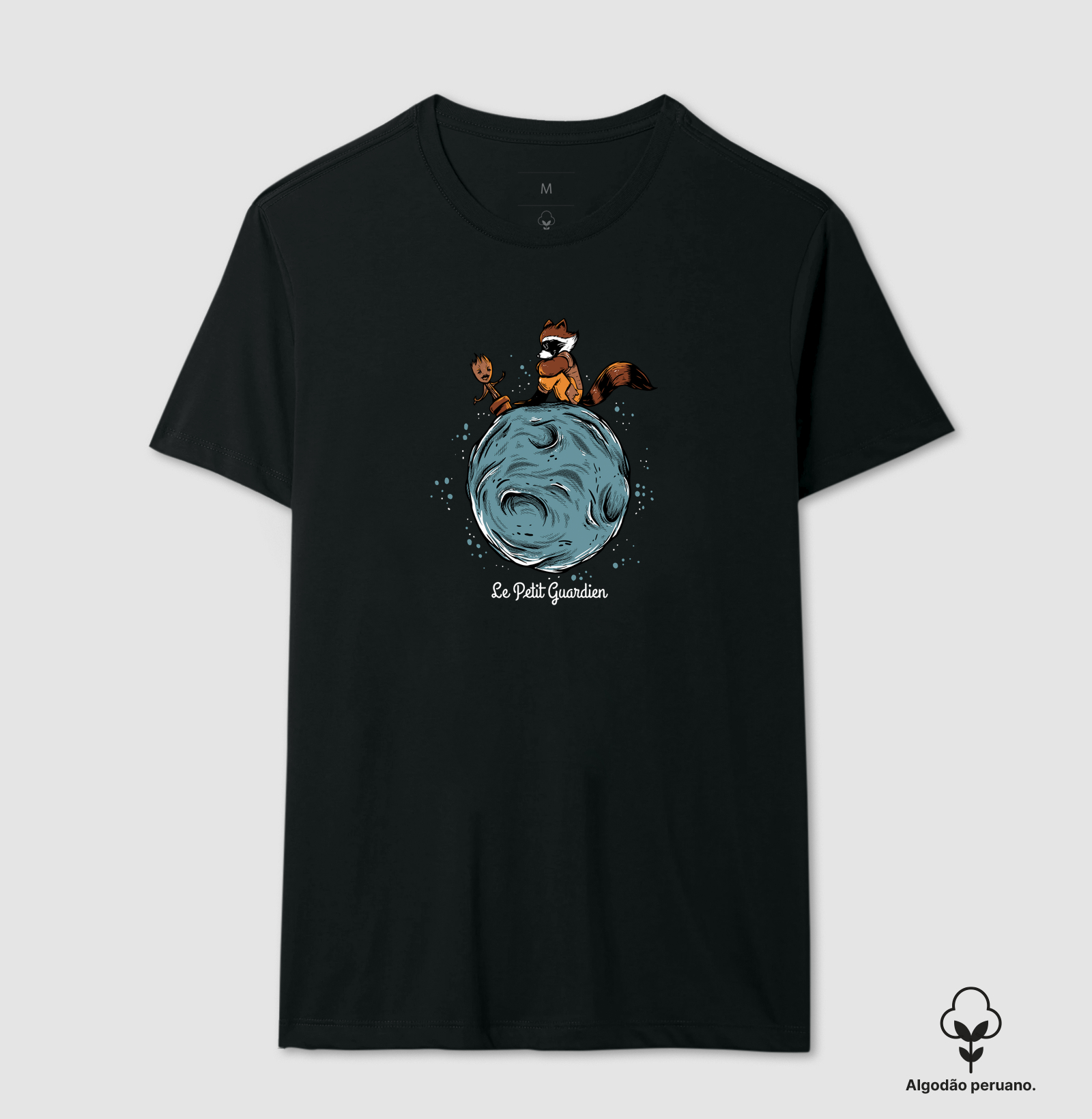 Camiseta Algodão Peruano O Pequeno Guardião - Imagem 2