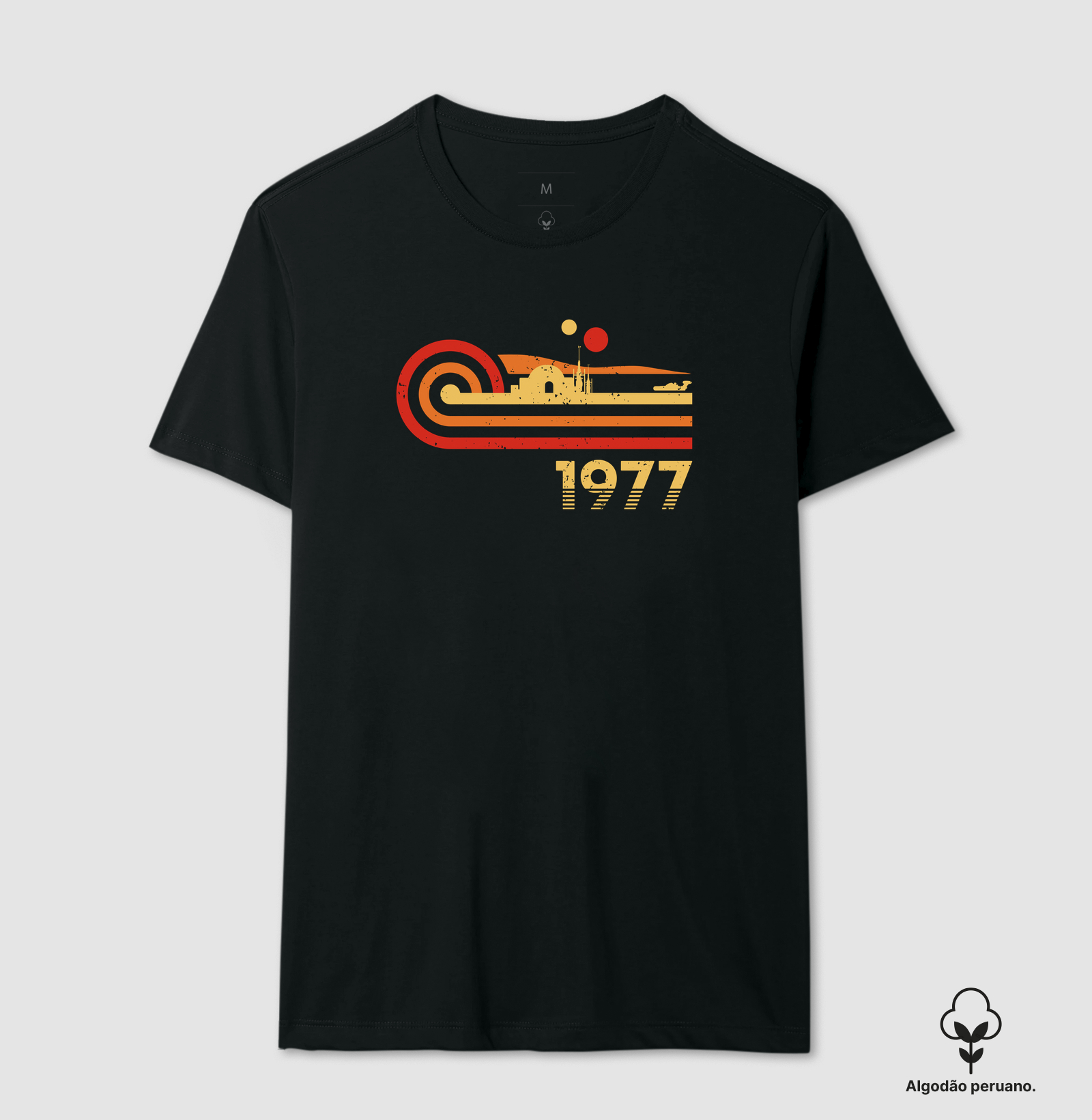 Camiseta  Retro Vintage Desert Planet 1977 - Imagem 6