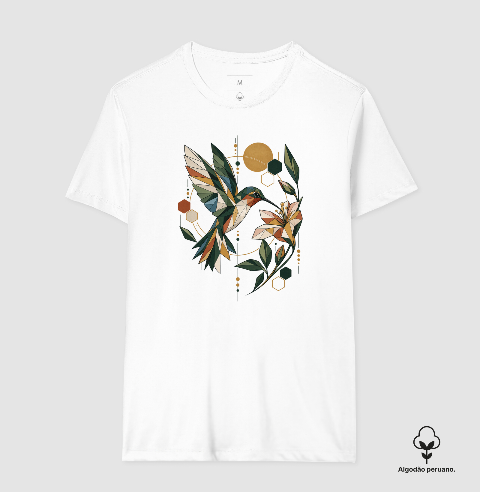 Camiseta Algodão Peruano - Beija-Flor - Imagem 9