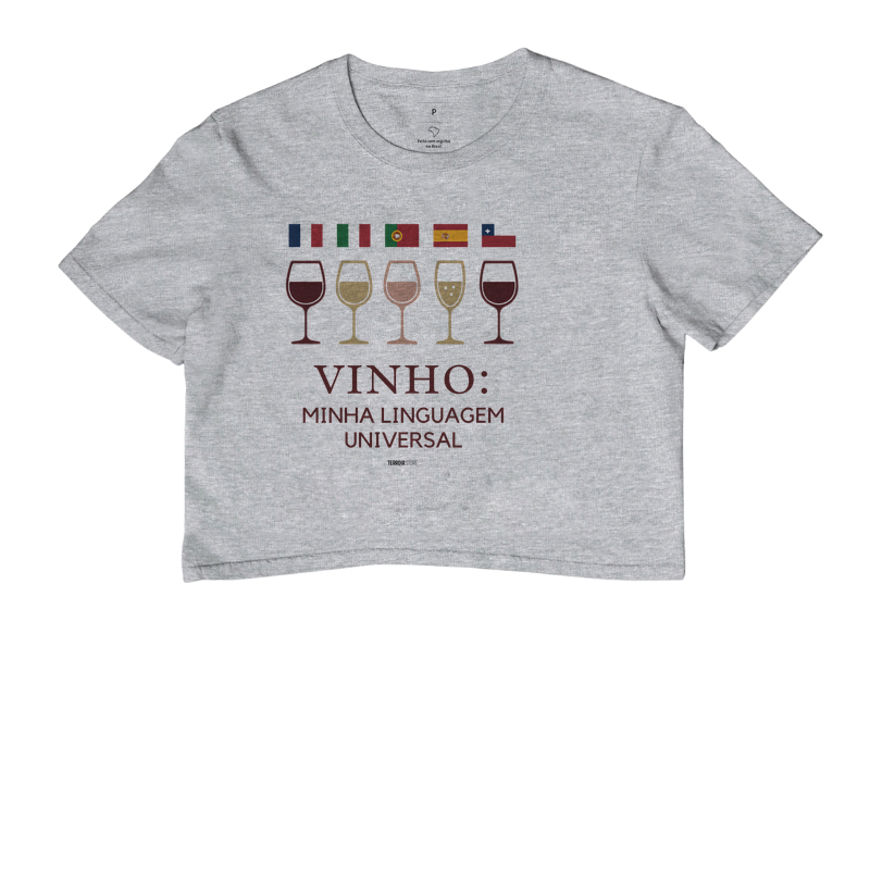 Camiseta Vinho: Minha Linguagem Universal - Imagem 6