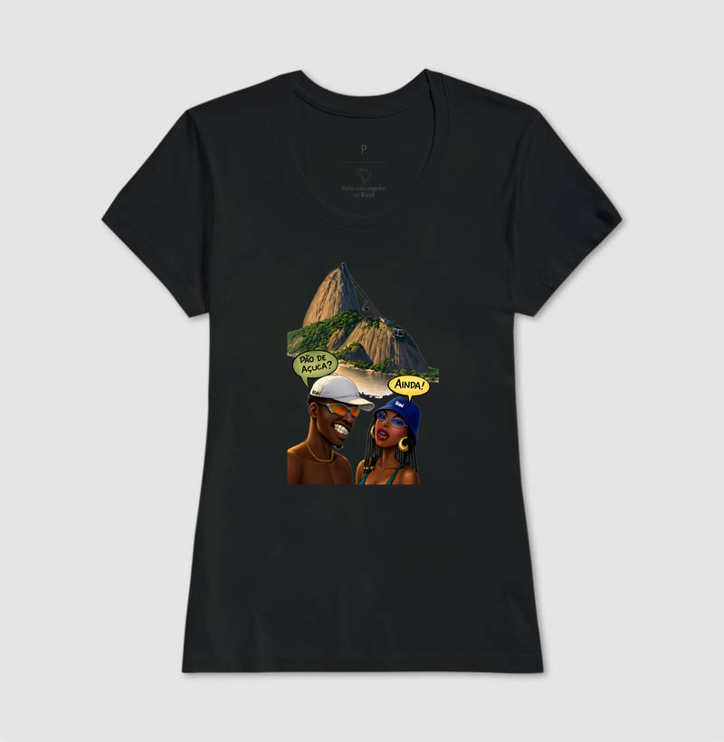 Camiseta Pão de Açuca Kaki Regular Fit  - Imagem 3