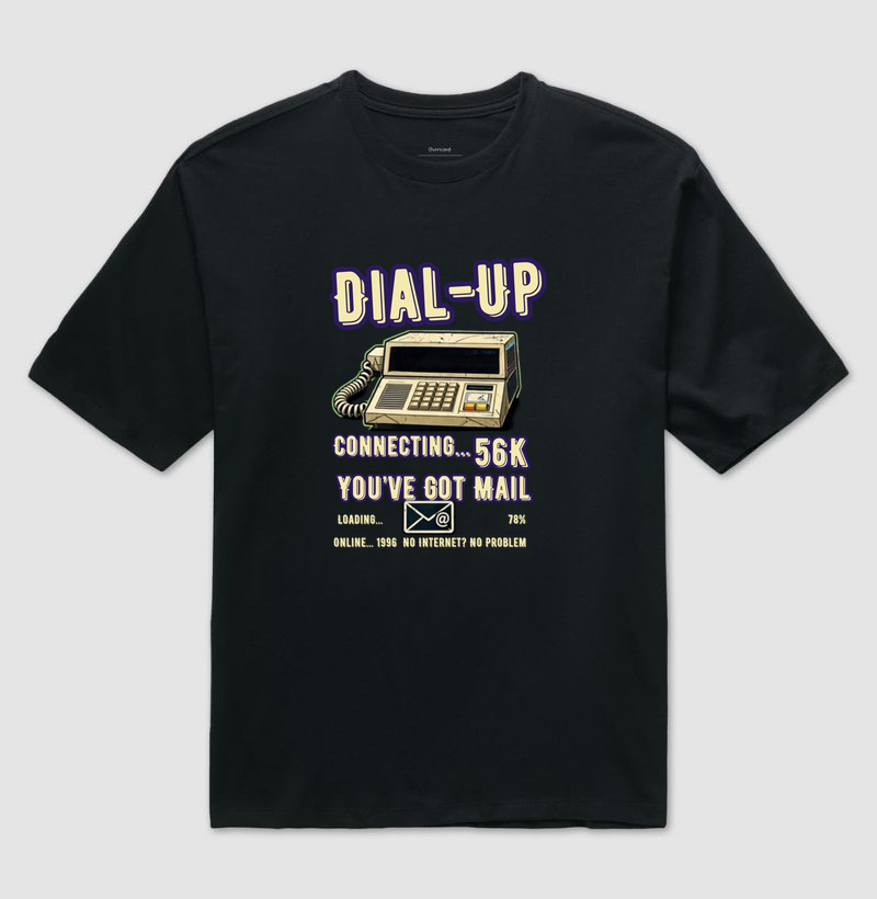  Camiseta Dial-Up - Imagem 2