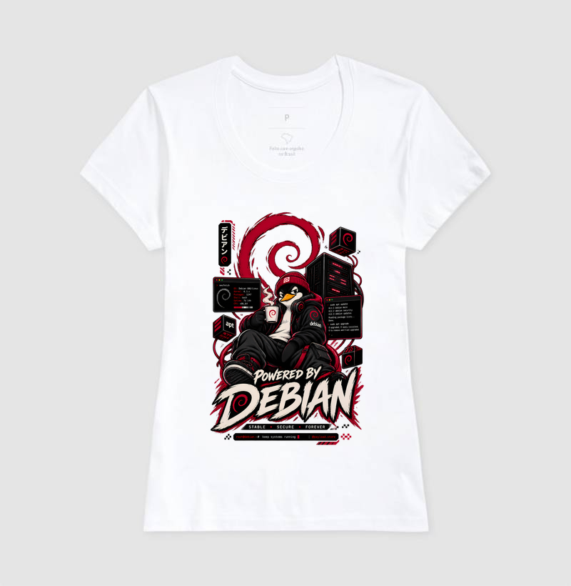 Powered by Debian — Stable, Secure, Forever - Imagem 5