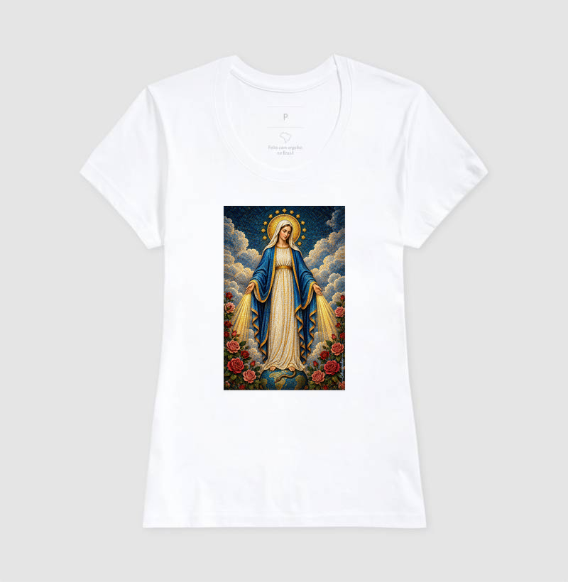 Nossa Senhora das Graças – Mosaico Sagrado | Medalha Milagrosa - Imagem 5