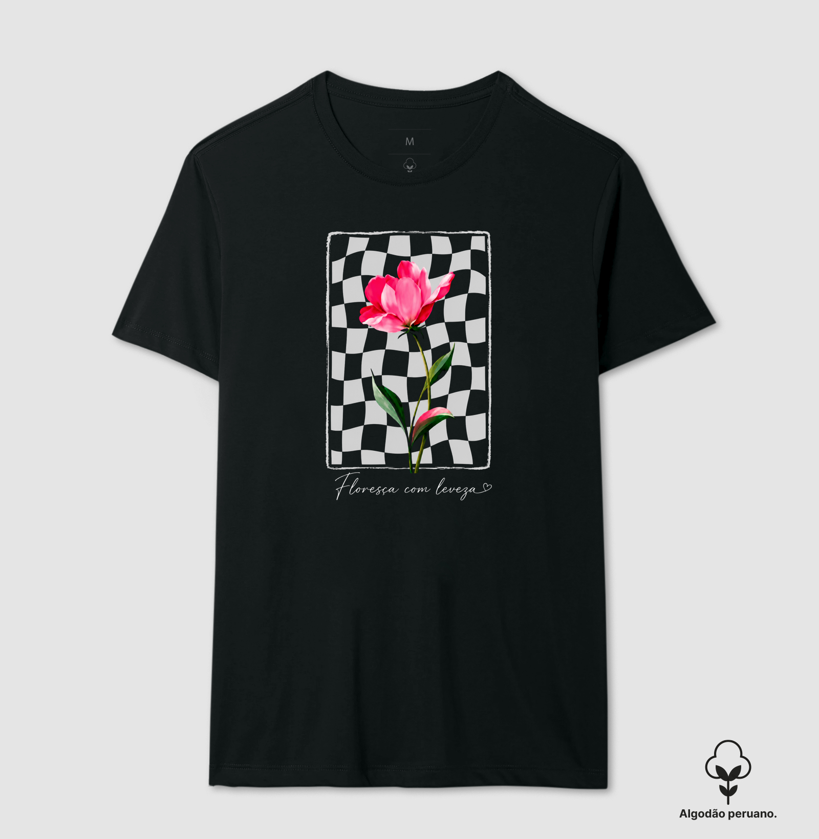 Camiseta Floresça com Leveza - Imagem 3