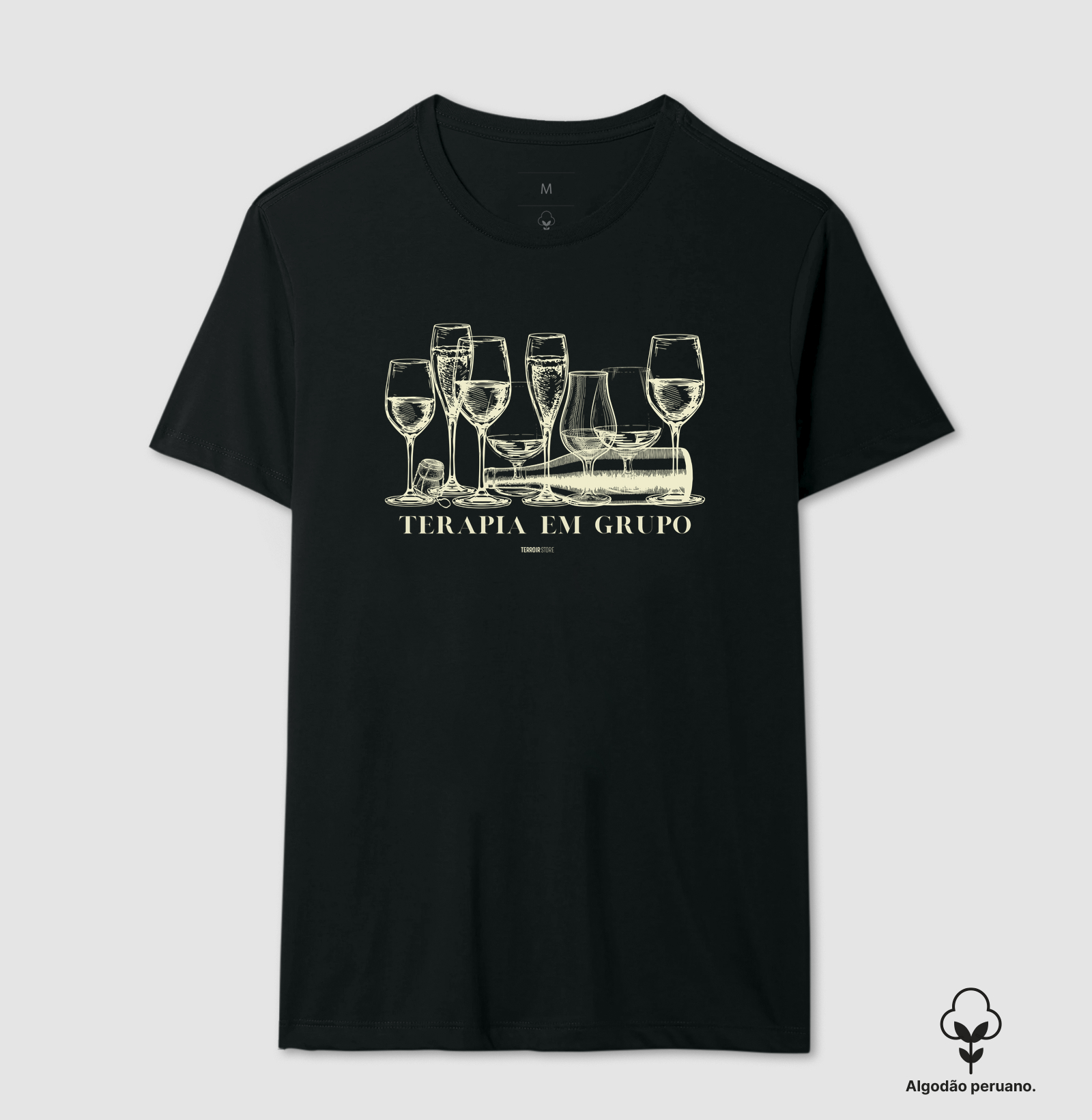 Camiseta Vinho - Terapia em Grupo - Imagem 6
