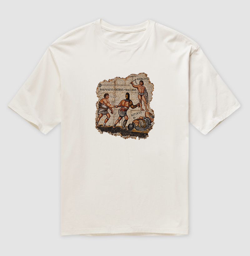 Gladiadores de Roma — Mosaico Borghese - Imagem 5