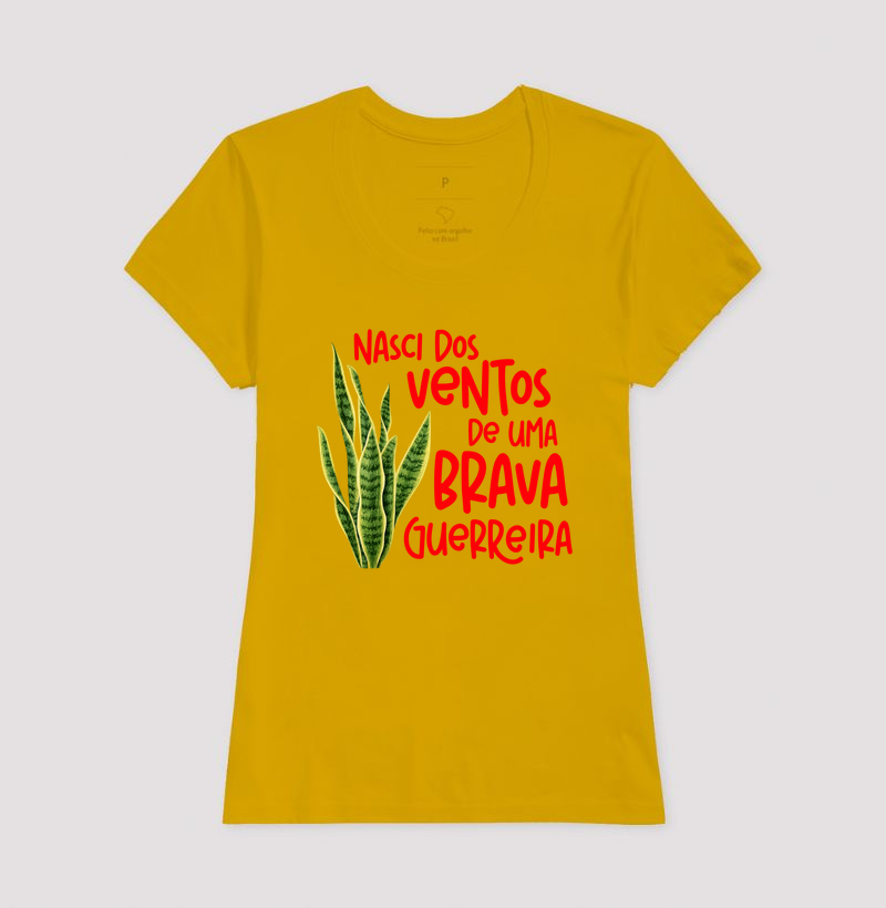 Camiseta - Nasci dos ventos de uma brava guerreira - Imagem 14
