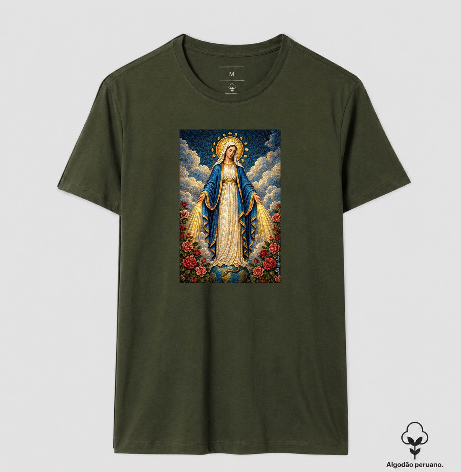 Nossa Senhora das Graças – Mosaico Sagrado | Medalha Milagrosa - Imagem 4