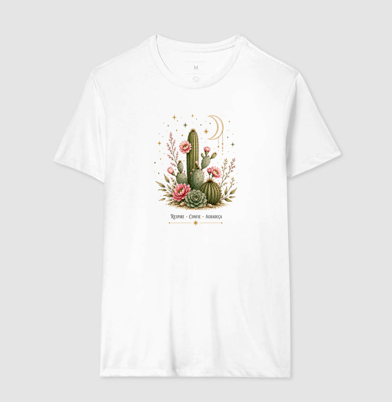Camiseta Flor no deserto - Imagem 4