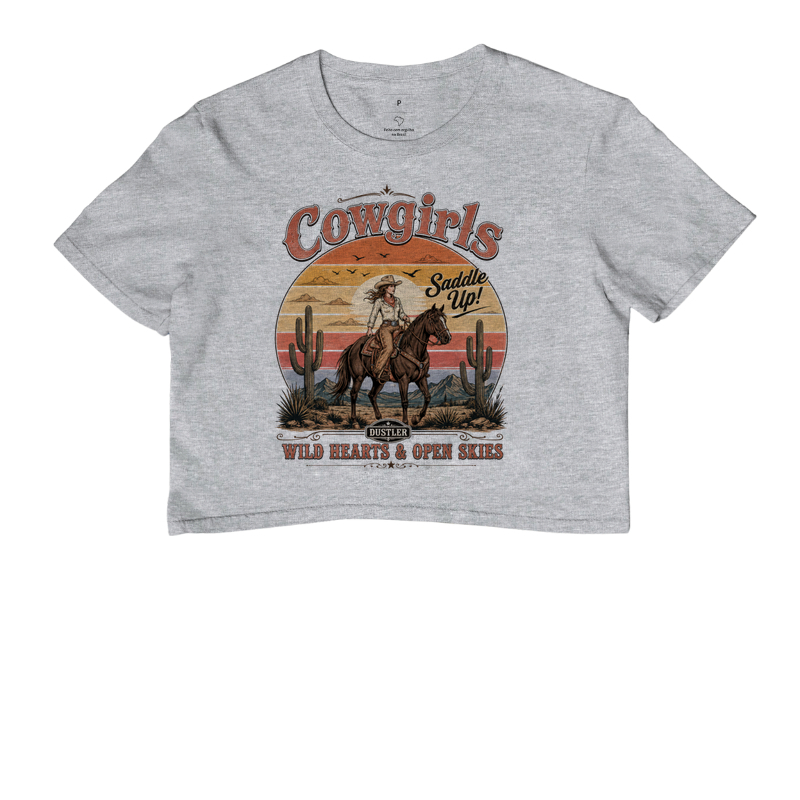 Cropped Country Cowgirls Saddle Up - Imagem 6